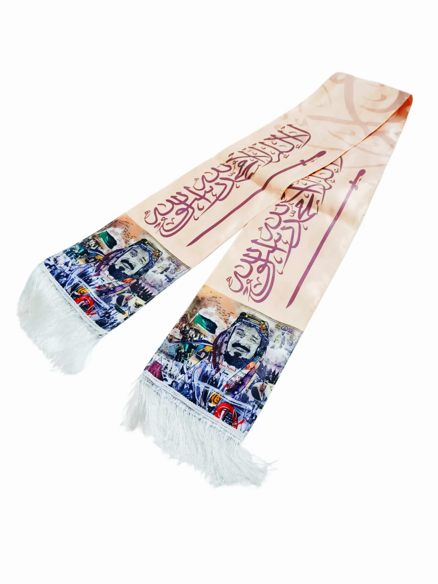 Saudi Founding Day Scarf (Shawl) 12 Pcs