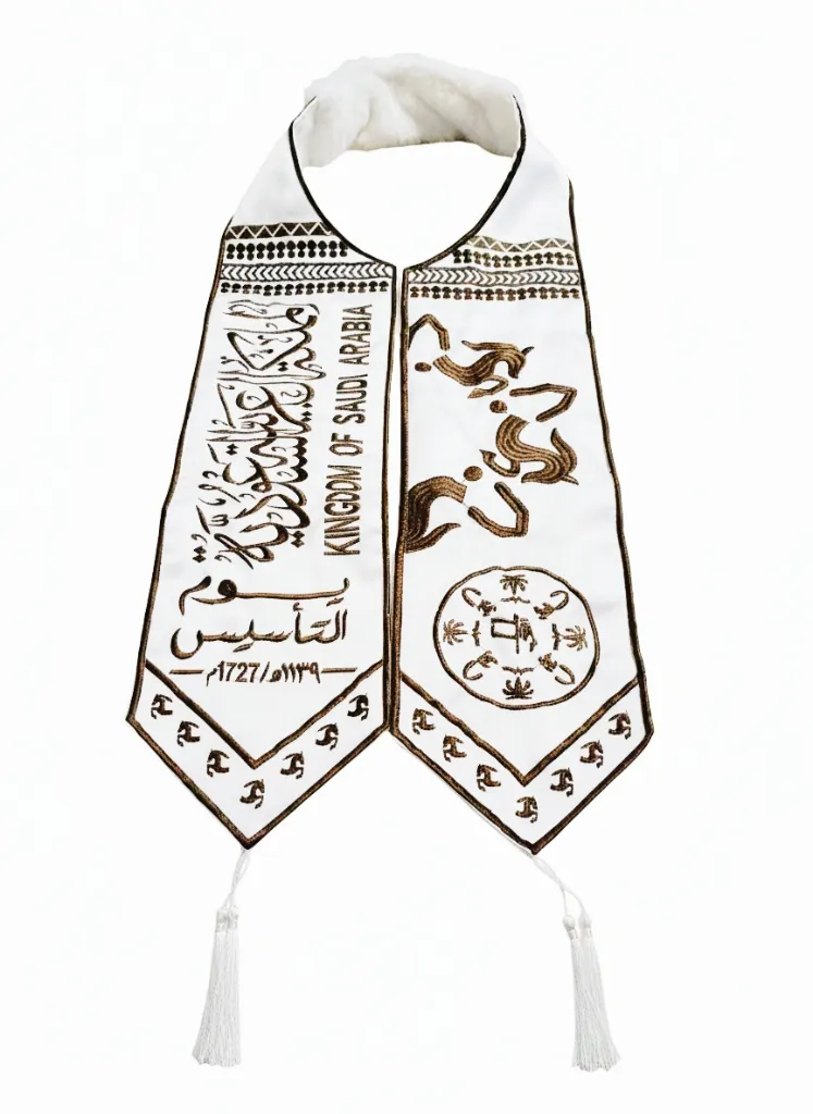Saudi Founding Day Scarf 12 Pcs
